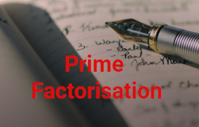 Prime Factorisation