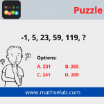 -1, 5, 23, 59, 119, - mathselab.com