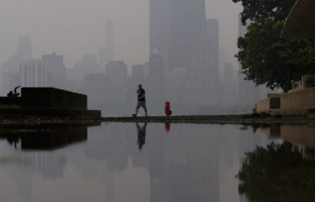 Canadian wildfires are causing the worst air in the US in cities like Chicago and Detroit